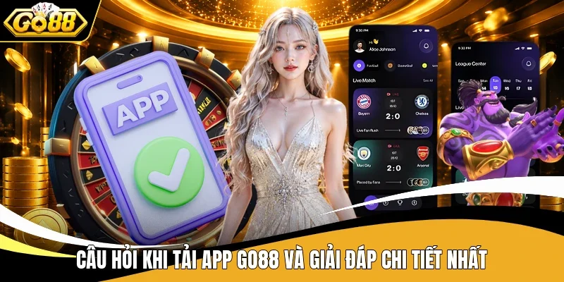 Hướng Dẫn Cách Tải App Go88 Nhanh Chóng Cho IOS/Android 3 Câu hỏi khi tải app Go88 và giải đáp chi tiết nhất