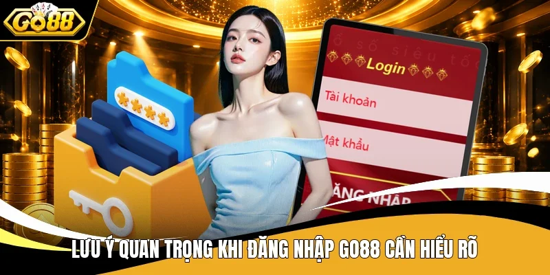 Đăng Nhập Go88 - Giải Đáp Lỗi Hay Gặp Và Hướng Xử Lý Nhanh 2 Lưu ý quan trọng khi đăng nhập Go88 cần hiểu rõ